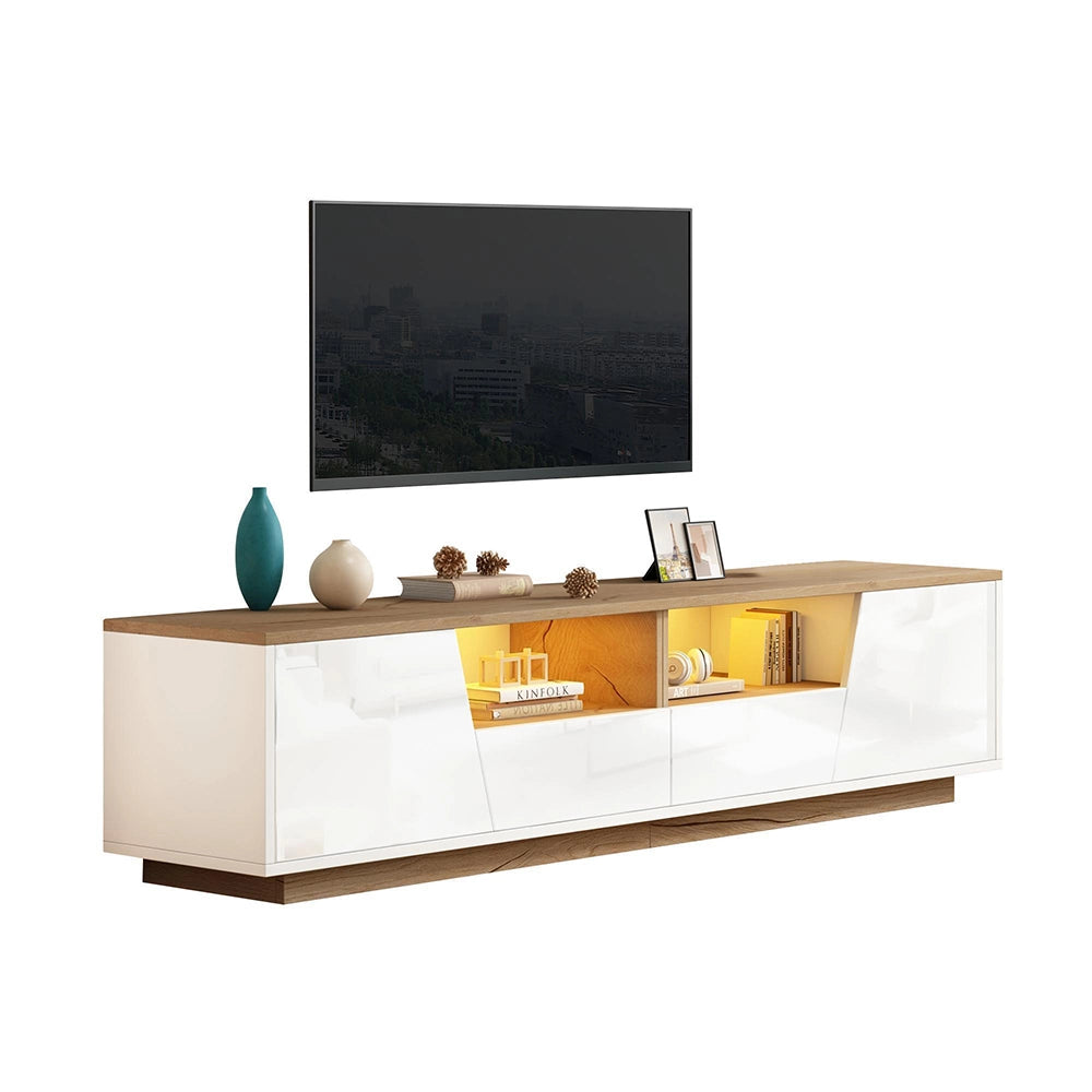 Mobile TV - Xylo - 180x40x46 cm 2 cassetti LED