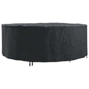 Copertura per mobili Nero 244 x 244 x 71 cm Tessuto Oxford 210D