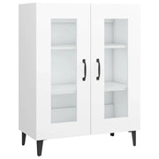 Buffet credenza cassettiera mobiletto mobile contenitore organizer per cucina soggiorno salotto 69,5 x 34 x 90 cm legno ingegnerizzato bianco 02_0030425