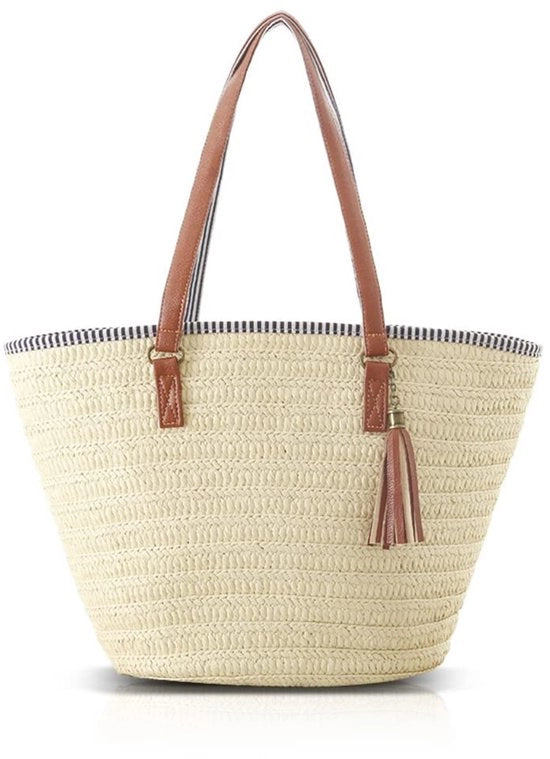 Borsa a Tracolla per la Spiaggia, Ideale per Viaggi, Vacanze, Shopping e Relax
