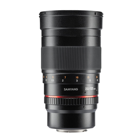 Teleobiettivo 135 mm F2.0 - lunghezza focale fissa APS-C Messa a fuoco manuale Compatibile con Olympus OM-D E-M10 Mark IV E-M1 Mark III Compatibile con Panasonic Lumix BGH1 DC-G110 DC-G91