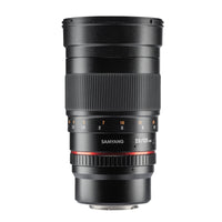 Teleobiettivo 135 mm F2.0 - lunghezza focale fissa APS-C Messa a fuoco manuale Compatibile con Olympus OM-D E-M10 Mark IV E-M1 Mark III Compatibile con Panasonic Lumix BGH1 DC-G110 DC-G91