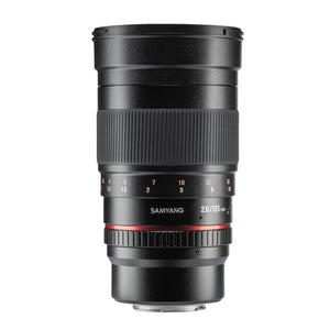 Teleobiettivo 135 mm F2.0 - lunghezza focale fissa APS-C Messa a fuoco manuale Compatibile con Olympus OM-D E-M10 Mark IV E-M1 Mark III Compatibile con Panasonic Lumix BGH1 DC-G110 DC-G91