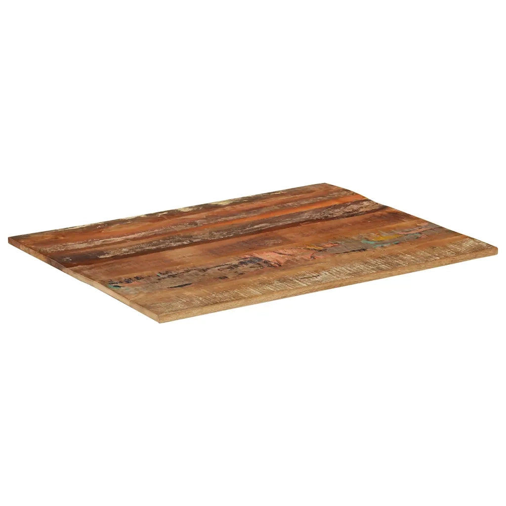 Piano Tavolo Rettangolare 70x90 cm 15-16 mm Legno di Recupero cod mxl 57767