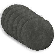 Cuscino con cuscino HEERLEN 6 pz Antracite Fleece in microfibra 928804