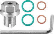 Kit di pompa olio piggyback per auto - M14.1-1.25 x 15mm - Set per manutenzione auto