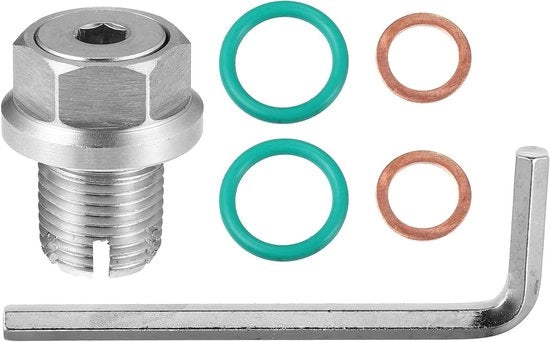 Kit di pompa olio piggyback per auto - M14.1-1.25 x 15mm - Set per manutenzione auto