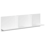 Armadietto a Muro | Mobile a Parete 100x16,5x30 cm Bianco in Truciolato