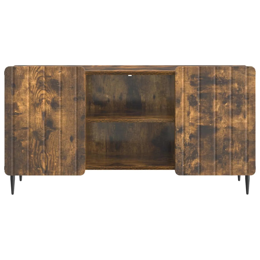 Mobile TV 102 x 34,5 x 52 cm Rovere Fumo Legno ingegnerizzato 894470