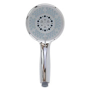 Trade Shop - Doccetta Regolabile Bagno 12.5x24cm Soffione Doccia Rotondo Moderno Multigetto 87545 -