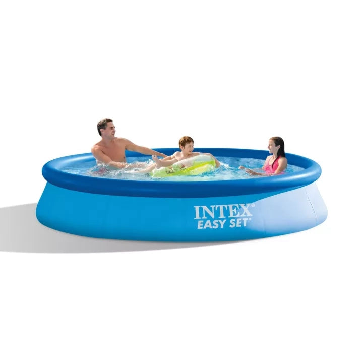 PISCINA EASY SET ROTONDA  AUTOPORTANTE S/POMPA CM.336x76H.  capacitÃE lt.5621  kg.11,3 (28130)    INTEX
