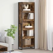 Armadio per Libri 2 pcs Quercia Fumosa 60 x 30 x 189,5 cm 3403000