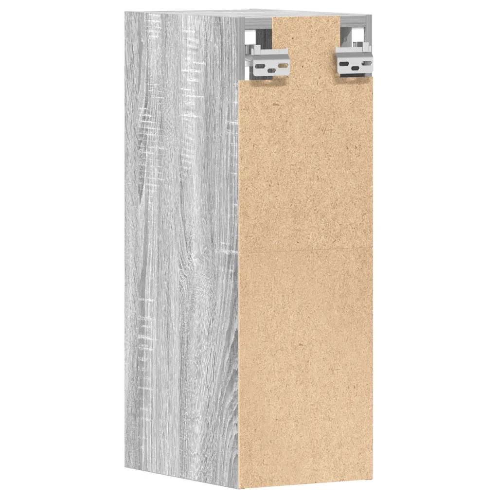 vidaXL Mobile Pensile “Riga” Grigio Sonoma 20x29,5x60 cm