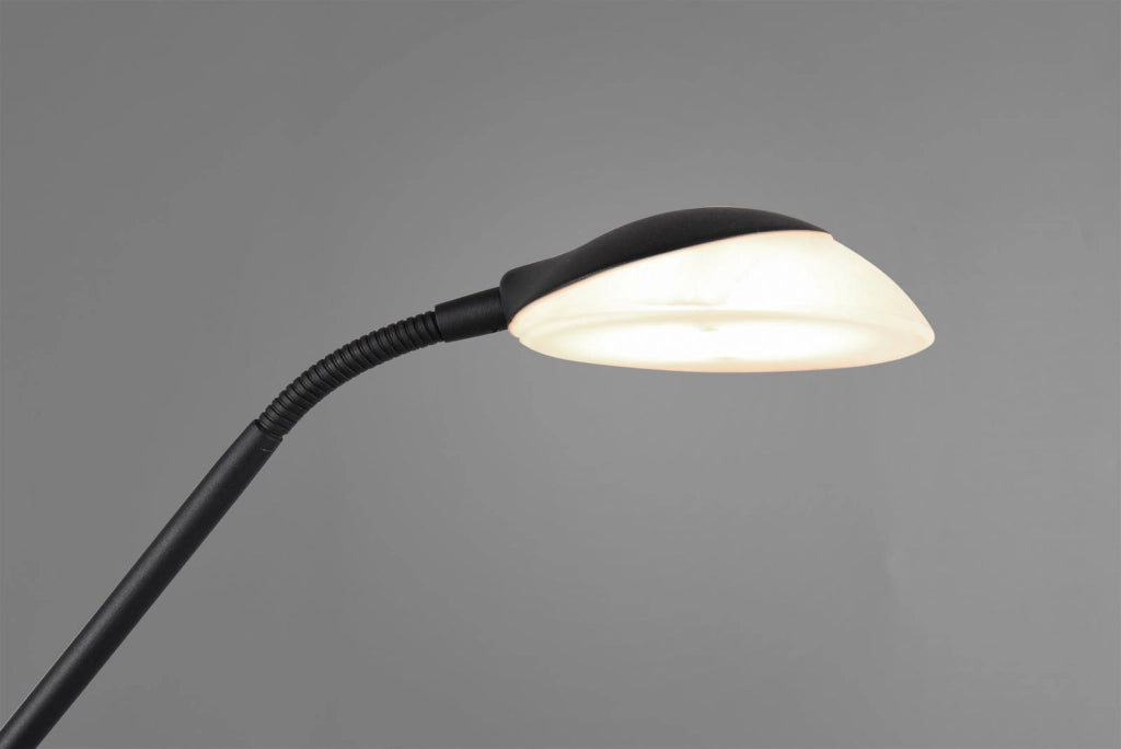 Lampada da terra LED ORSON nera dimmerabile 31,5W 3000K