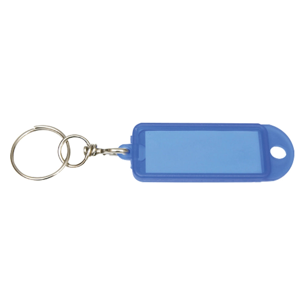 TARGHETTA PORTACHIAVI con givolare mmm 20 x 55 - cf. 200 pezzi  - Senza Marca