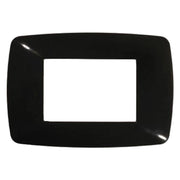 PLACCA COLORE NERO 'BRIO' 3 posti - 3203/N  - FEB