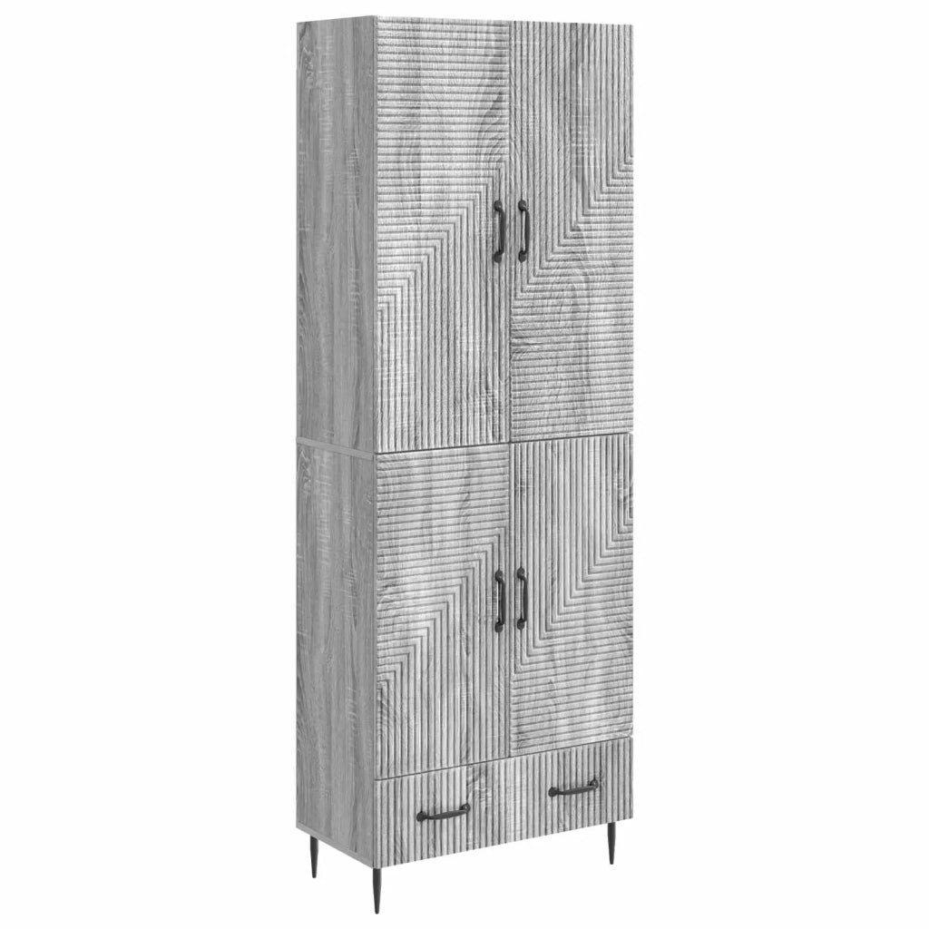 Set di armadi 2 pcs 66 x 34,5 x 95 cm Legno ingegnerizzato