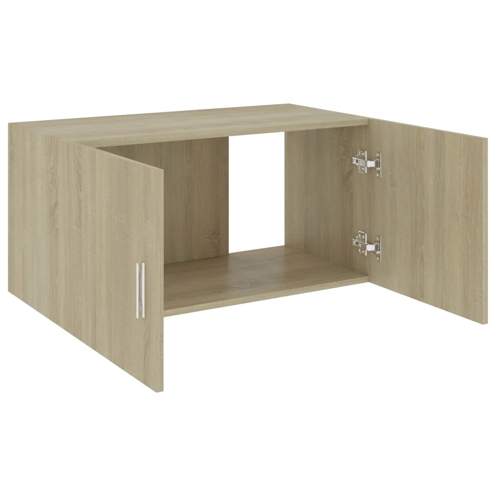 Armadietto da Parete Rovere Sonoma 80x39x40cm Legno Multistrato 802798