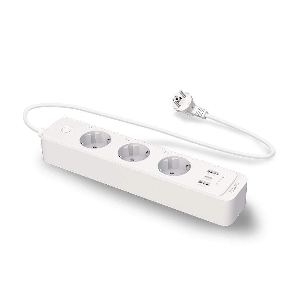TP-Link Tapo P300 3 Prese AC Type F (CEE 7-4) 1.5mt 3 2300W Bianco