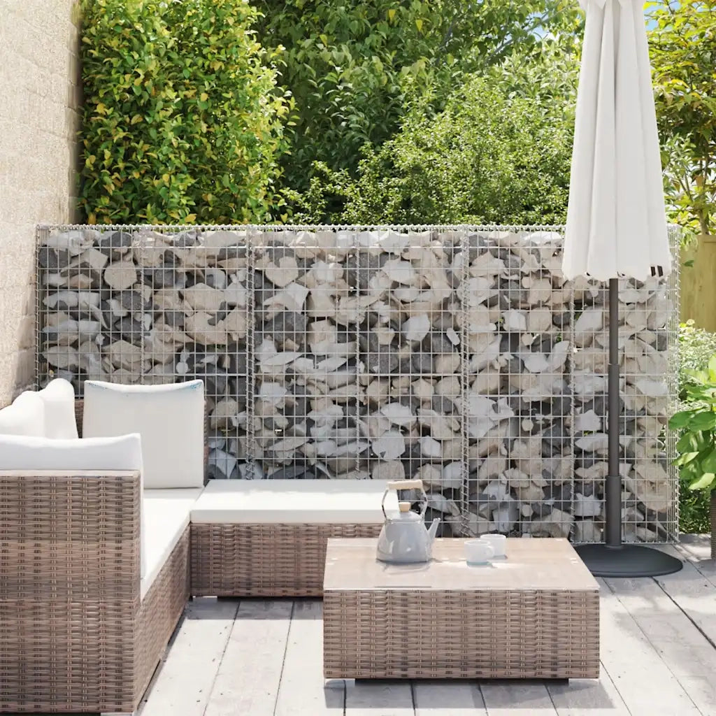 Gabbione con Copertura in Acciaio Zincato 300x50x150 cm cod mxl 12965