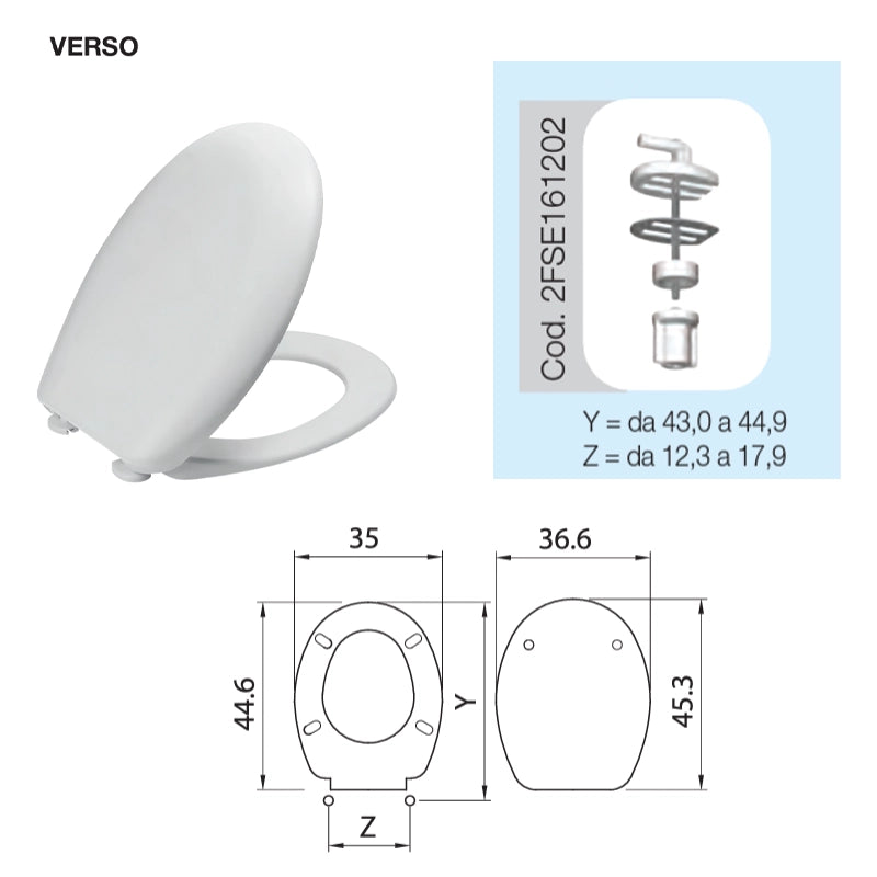 Sedile Verso Saniplast