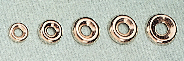 SC ORLI SOTTOVITE ACCIAIO NICHELATO 12 MM  50 PZ- 1,0 pz