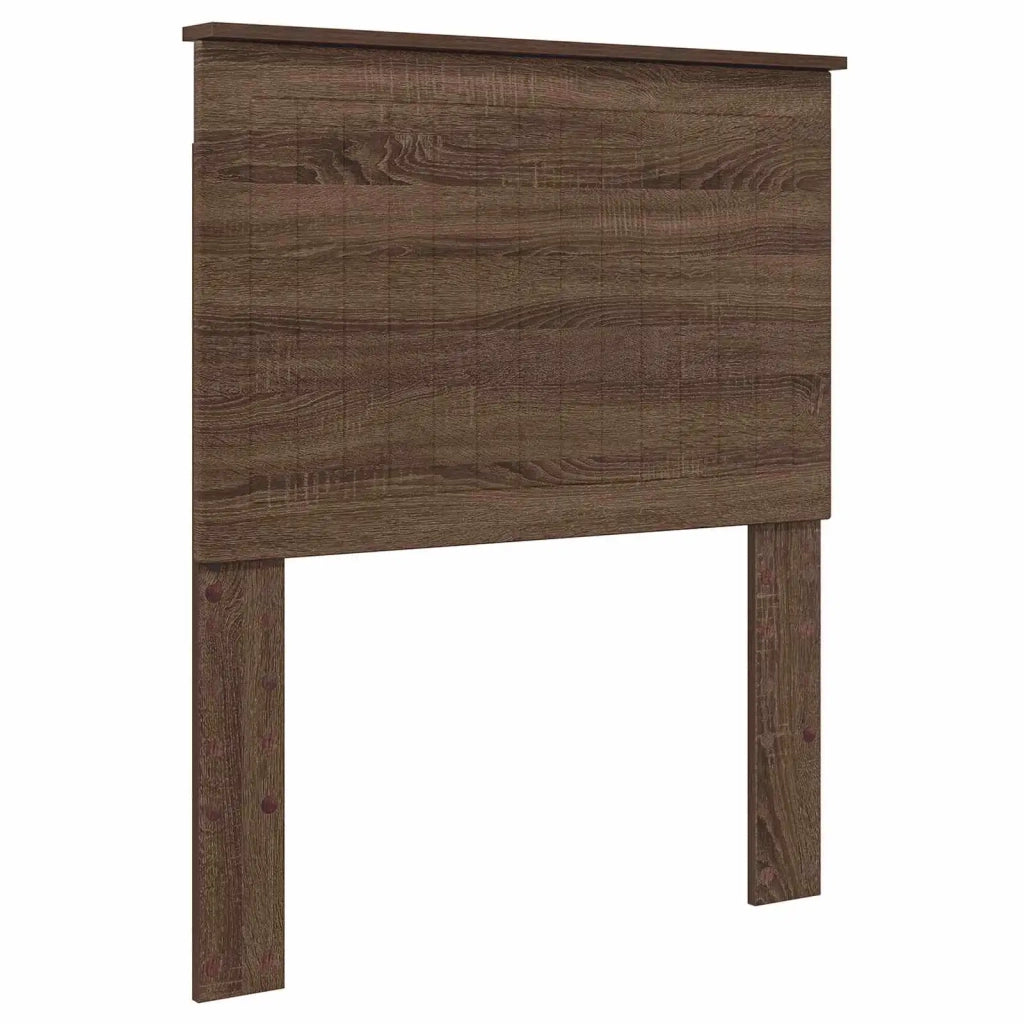 Testiera con testiera Rovere Marrone 80 cm Legno multistrato 887821