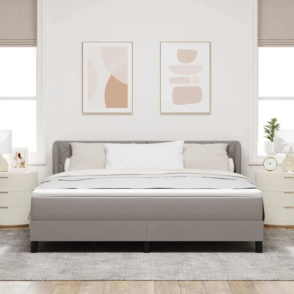 Letto a molle con materasso Talpa 180 x 200 cm Tessuto 3340105