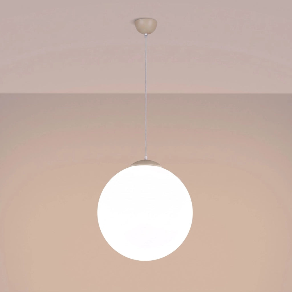 Lampada a sospensione UGO 40 taupe
