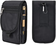 Riemtas permutabile per smartphone, holster per smartphone, cintura per attrezzi, tas multifunzionale con tas per smartphone per bicicletta e arrampicata, copritelefono per cintura, cintura per smartphone per uomo