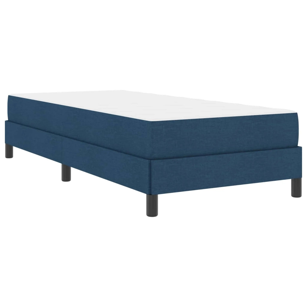 Letto a molle con materasso Blu 80 x 200 cm Tessuto 3398450