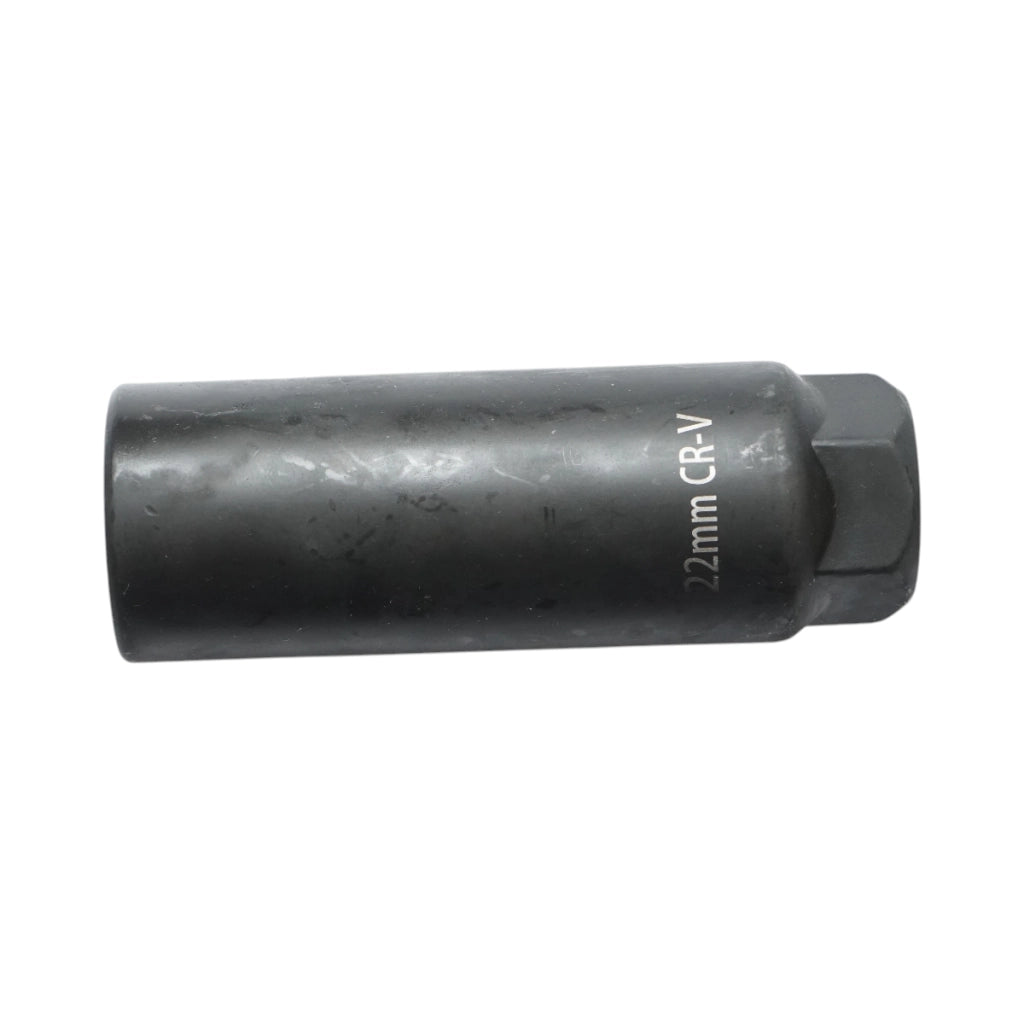 Chiave a bussola da 22 mm in acciaio Cr-V per sonda lambda e sensore di ossigeno Breckner Germany