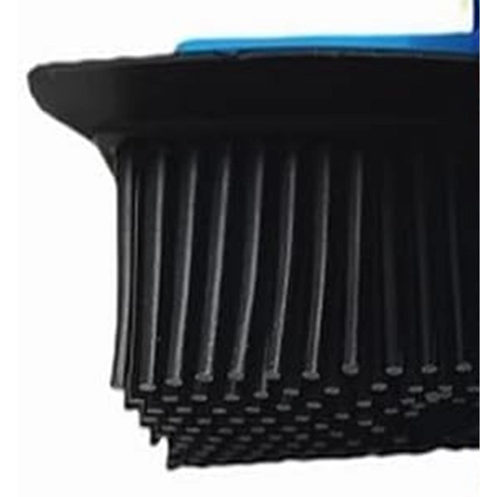 Trade Shop - Scopa In Silicone Cattura Polvere Peli Capelli Tappeti Antiurto Non Rovina Mobili Battiscopa -