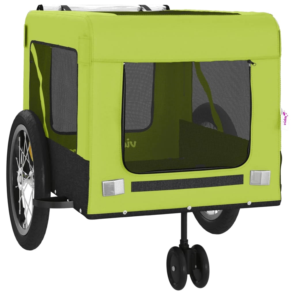 Rimorchio/carrello per animali domestici verde 02_0044289