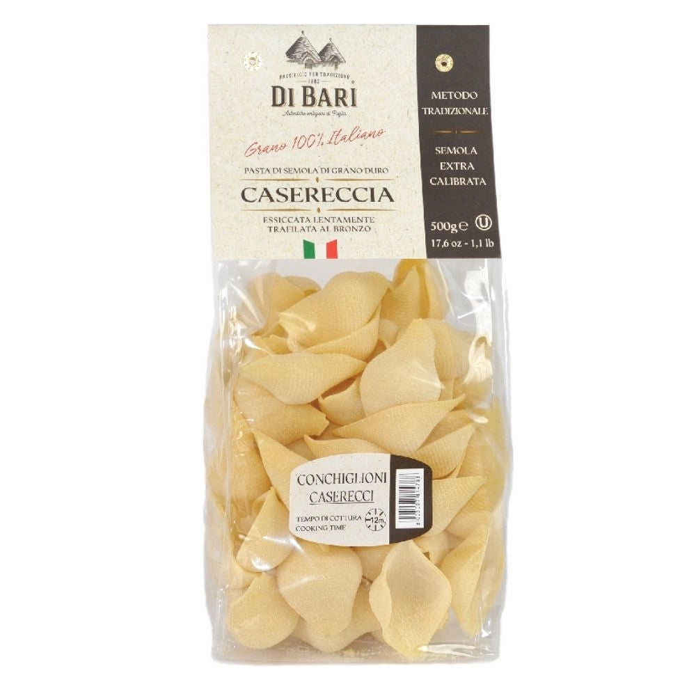 Tarall'oro conchiglioni caserecci pasta trafilata al bronzo in confezione da 250 gr