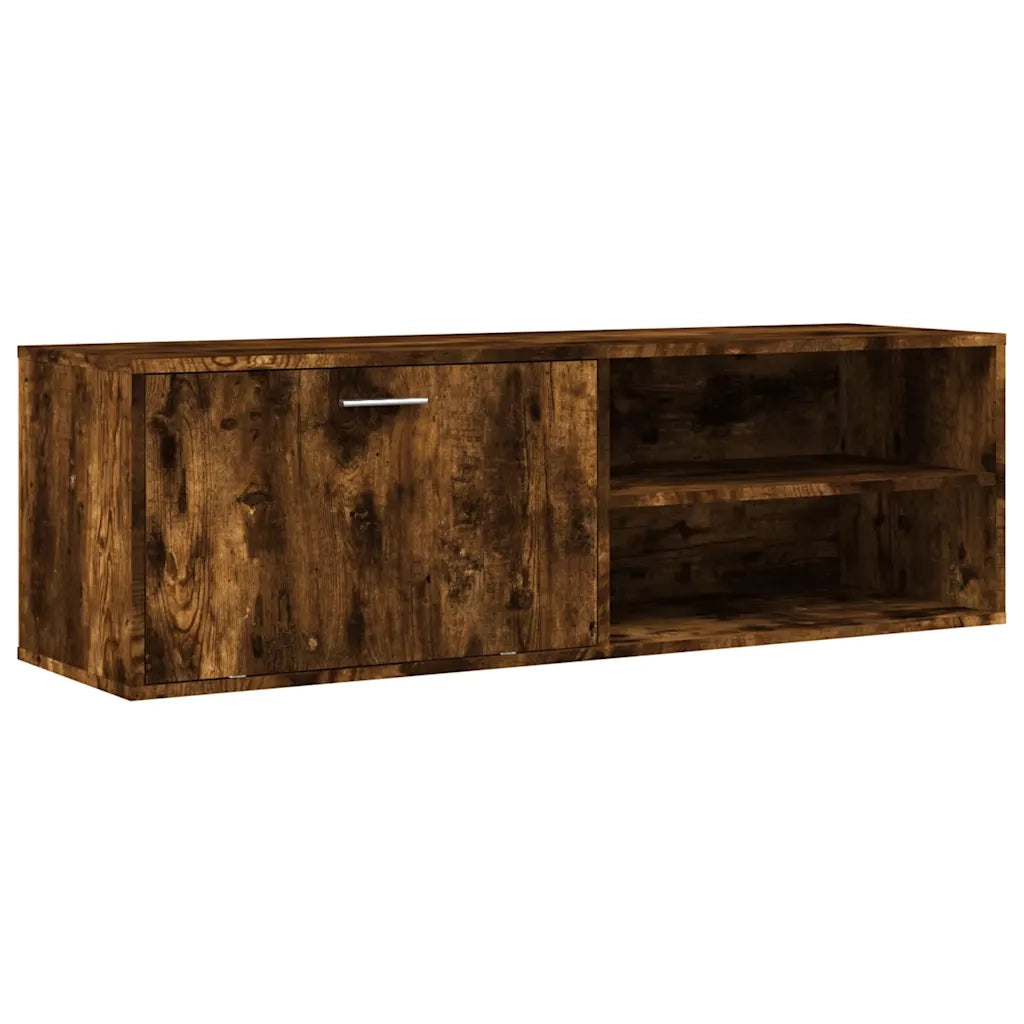 Mobile Porta TV Rovere Fumo 120x34x37 cm Legno Multistrato 833548
