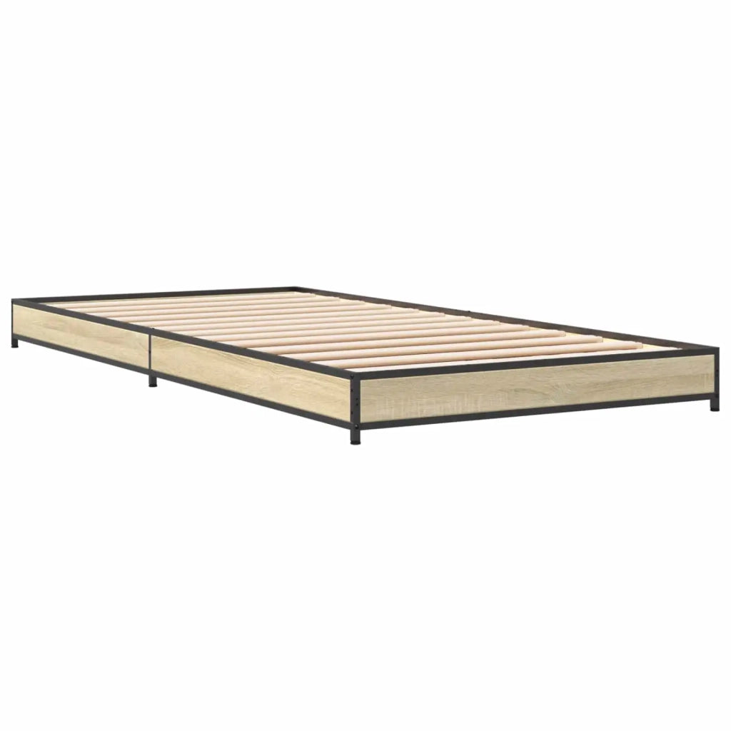 Struttura del letto-Giroletto Rovere Sonoma 80 x 200 cm 951396