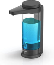 Dispensatore di sapone per mani touchless 17oz/500ML caricabile via USB regolabile potenza macchina per l'acqua calda per cucina nero