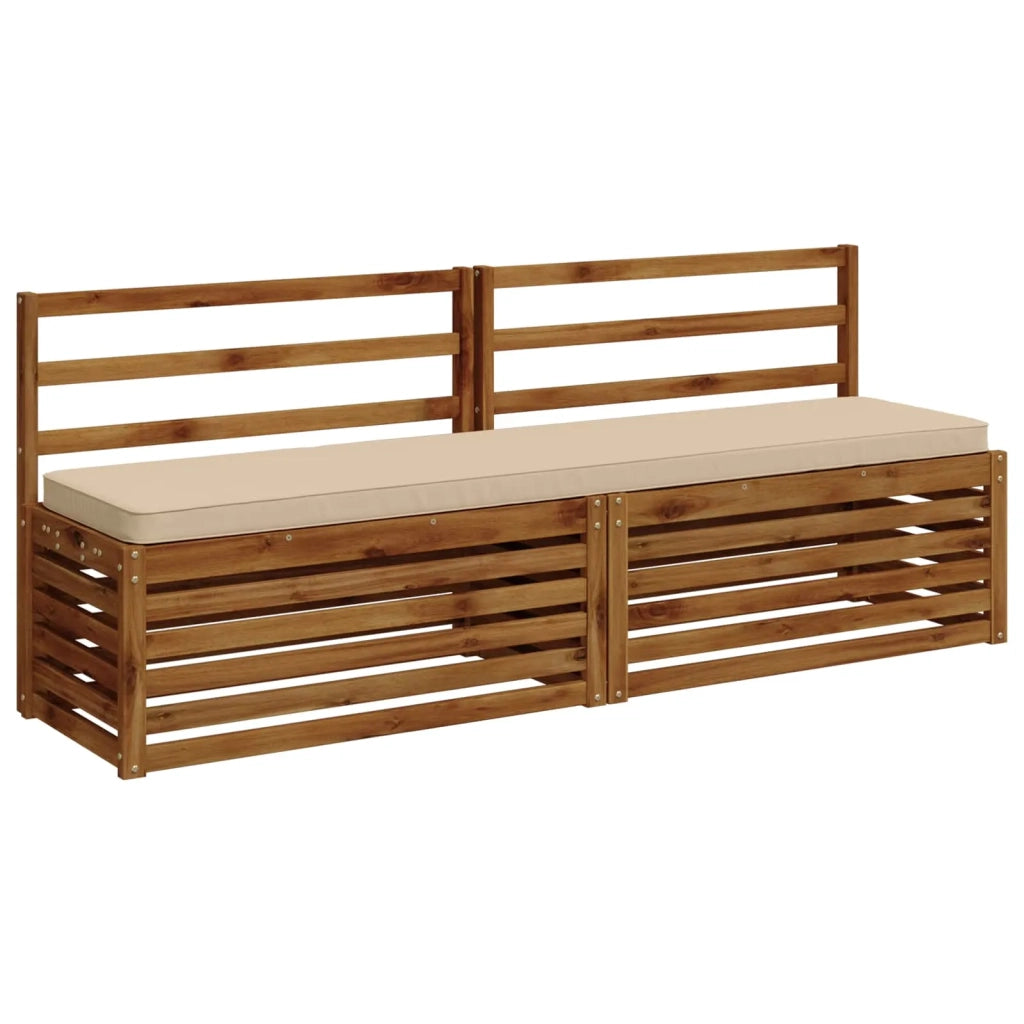 Cuscino per Panchina a 1 Pezzo VUGHT 100% Poliestere Crema 951480