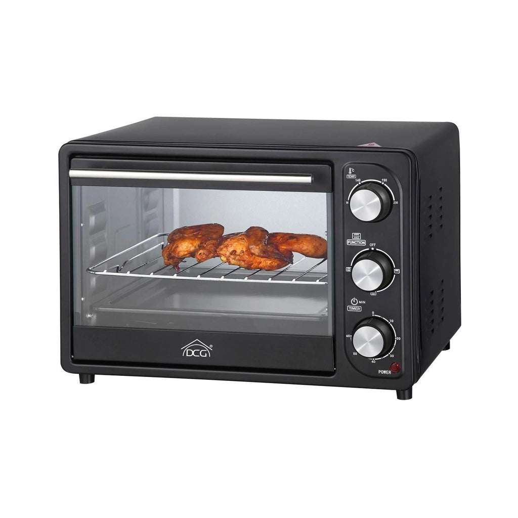 Forno Elettrico 20 Litri 1300W con Termostato Regolabile e Timer - MB9820N
