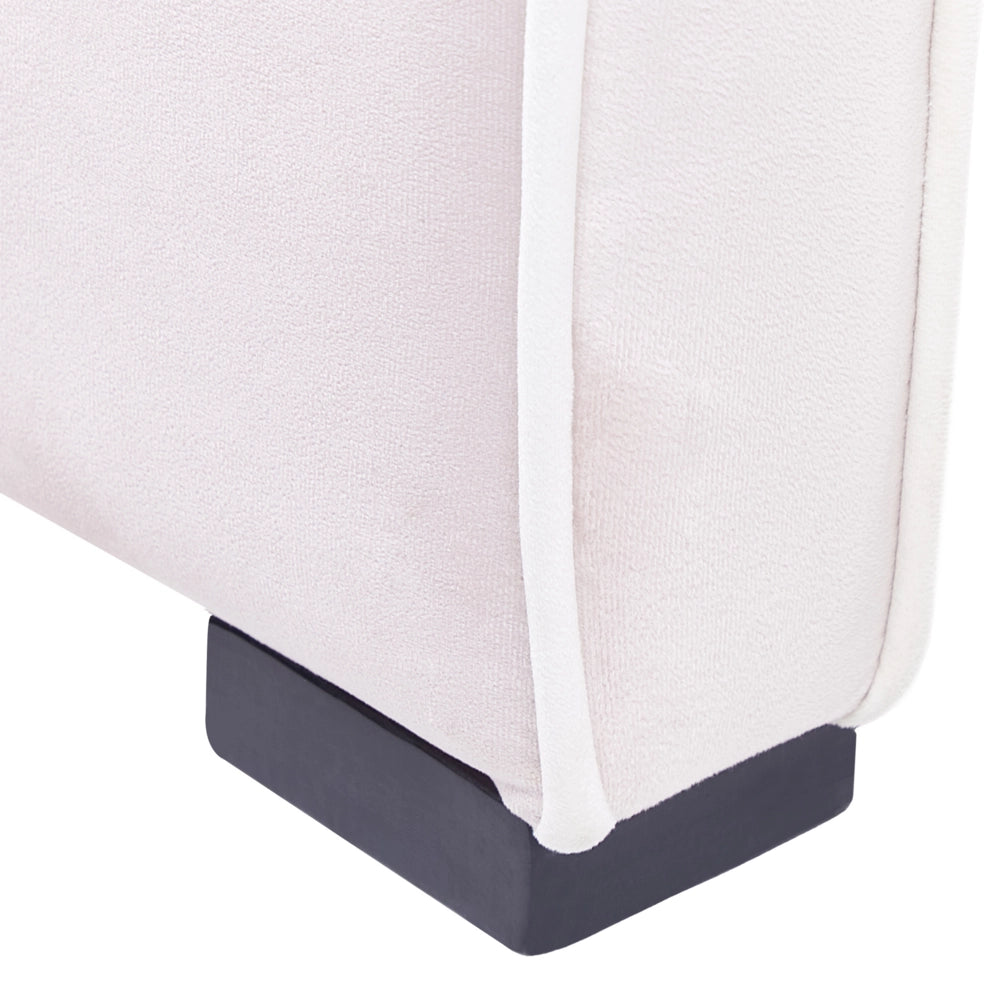 Letto singolo in velluto con telaio imbottito rosa camera da letto stile moderno tradizionale