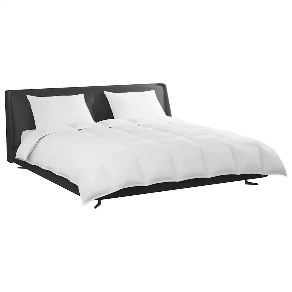 vidaXL Piumone 3 pcs Bianco 200 x 200 cm Piume