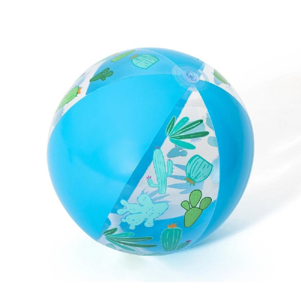 Trade Shop - Pallone Palla Spiaggia Designer 51cm Per Mare Piscina 3 Modelli Assortiti 31036 -