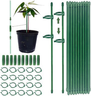 Sostegno per piante 20 pezzi - Sostegno per clima - Supporto per piante - Sostegno per pomodoro - Sostegno per courgette - Materiale in vetroresina duraturo - Supporto per piante multifunzione
