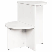 Tavolino da salotto | Tavolino da caff¨¨ | Tavolino da Soggiorno Bianco 50 x 40 x 50 cm