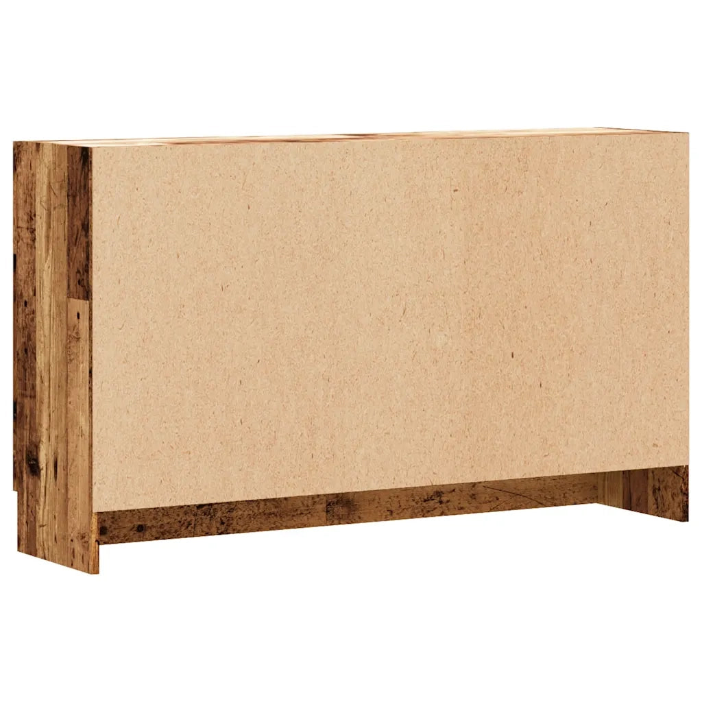 Credenza Legno Antico 120x30,5x70 cm in Truciolato 856162