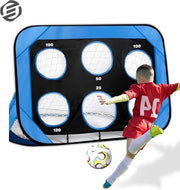 Retrò del Goal - Rete di Allenamento per Calcio - Materiale di Allenamento per Calcio - Rete del Goal - Allenamento di Calcio - Rete di Allenamento Portatile