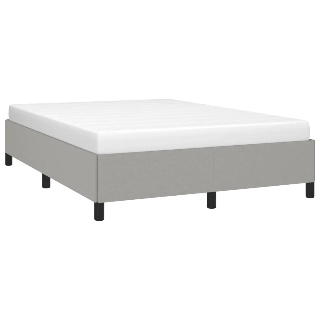 Giroletto senza Materasso Grigio Chiaro 140x200 cm Tessuto 347066