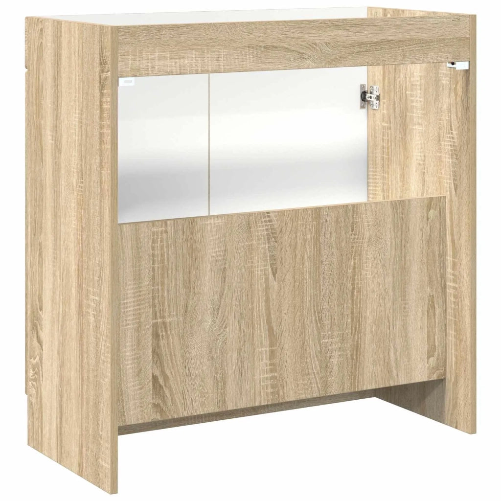 Mobiletto da bagno sotto il lavello Rovere Sonoma
