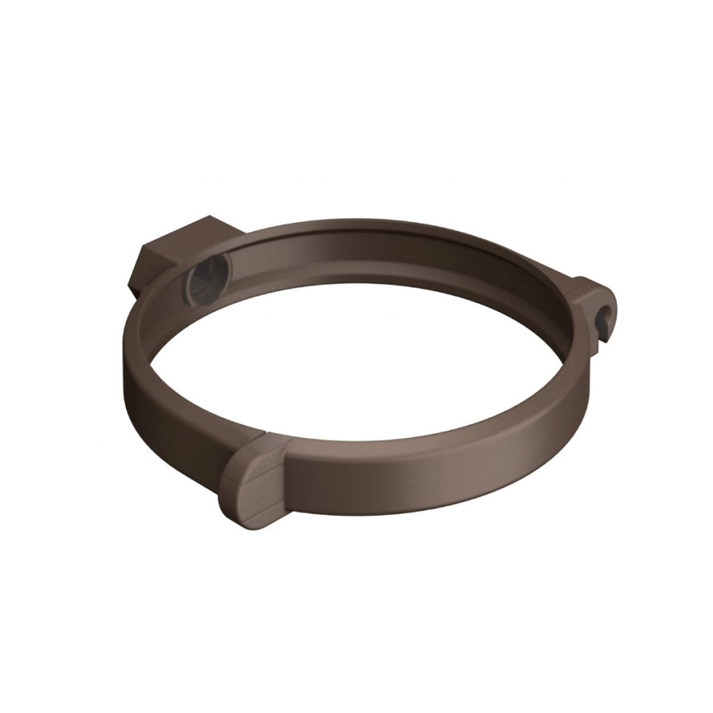 COLLARINO PER TUBO PLUVIALE- Diam. 80 Marrone- EDILP- pezzi 1